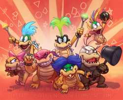 artofnighthead: KOOPALINGS Collab done with Cailen. His lines