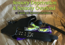 submissivefeminist: Sensory deprivation is a kink involving a