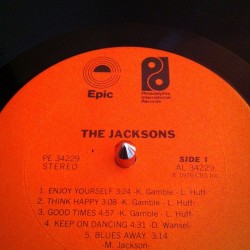 vinylhunt:  The Jacksons Epic X698, 1976 #vinyl #nowplaying #nowspinning