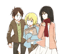 charmish:  Shiganshina Trio 