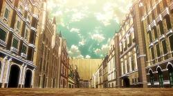 tsuyuake:  Shingeki no Kyojin episode 24 - scenery 