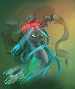 sugarysweet-ponies:  Bride by *ErinLiona  I love Chrys…