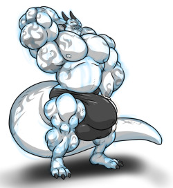 rackunwolf: sudden bulge pic done as a reward for one of my patreons