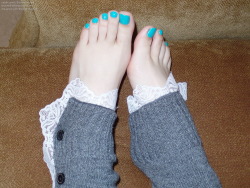 feet-art:  snowwhitefeet:  It’s kinda like winning the lottery,