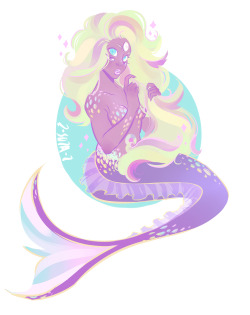 l-sula-l:  A shimmering siren Rainy Q for @atta Thank you for