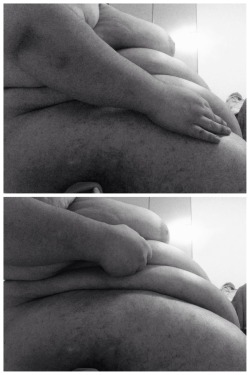 anonymousfatty7:  Grabbing my fat  I know he says he is straight…