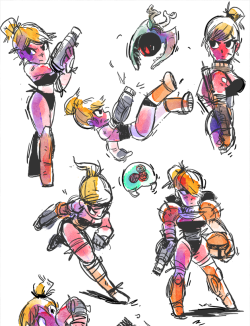 toonimated:  Quick gestures/sketches of our favorite bounty hunter