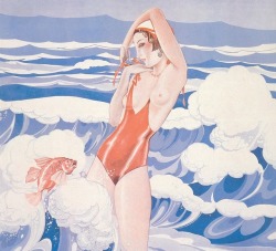 kradhe:La Vie Parisienne, 1932.  Magazine cover by Umberto Brunelleschi