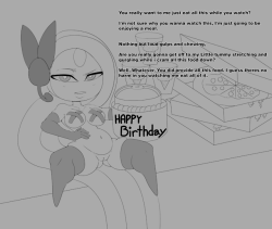 shorty-stories:  Happy Birthday Boogster @meaconscientia Enjoy