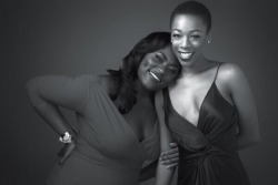 julesstylefiles:   Danielle Brooks & Samira Wiley   Danielle’s