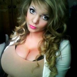 susiejuggs:  I think this massively titted young blonde girl’s