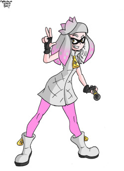 I drew Pearl from Splatoon 2 because she doesn’t get enough