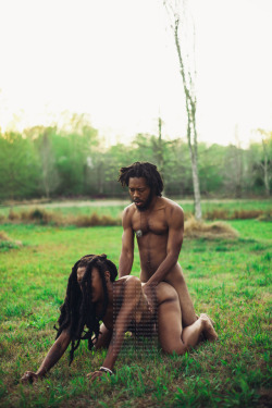 blackpornmatters:  roseography:  Mating dance in an open field.