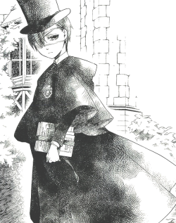 midforde:  Ciel Phantomhive, attending school. 