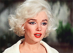 lovenormajeane:  Marilyn Monroe on the set of Something's Got