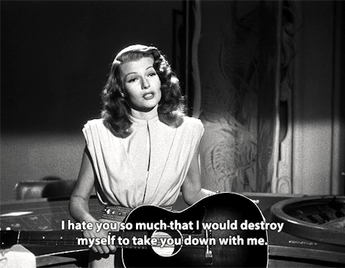 lesbianheistmovie:Gilda (1946) dir. Charles Vidor