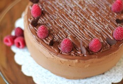 thecakebar:  Quintuple Chocolate Cake  this is a healthy(ier)