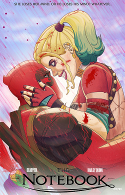 deadpool + harley quinn: the notebook by m7781 