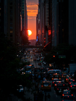 brutalgeneration:  Manhattanhenge 2012 (by paolo palmero) 