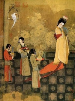 dejavu1973:  Chinese Painting: Everlasting Regret by Sheng