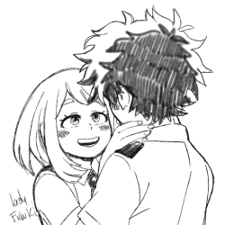 ladyfubuki:  I drew this before sleep so I can have wholesome