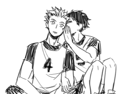 alcieart:  Anonymous said to alcieart:What about Akaashi saying