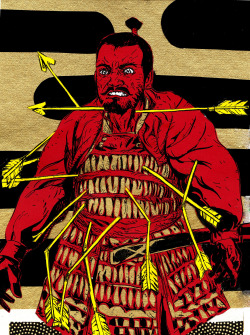 jamesedwardclark:  Mifune from Throne of Blood (I have the original