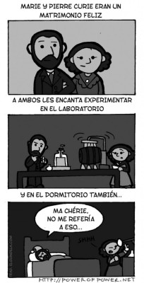 diverint:  Marie y Pierre Curie eran un matrimonio feliz Ôô