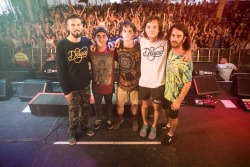 unfamiliar-reflections:  Northlane  Sydney Big Day Out 