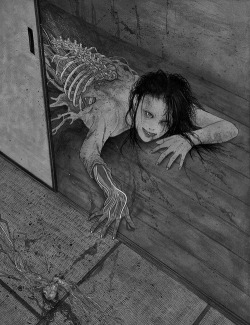 darkandgloomypics:  Imagine her crawling after you.