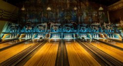 archatlas: Steampunk Bowling Alley During the midst of prohibition,