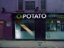 scavengedluxury:Oi Potato! Leicester, April 2017. 