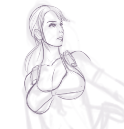 Quiet From MGS5 I like how the face looks so far, i’ll