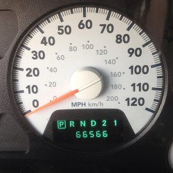 I’m gonna be really fucking stoked in 100 miles. #666 #markofthebeast