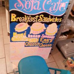 I was working on the sandwich board this morning.  Almost done