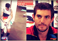 alekzmx:greekmenblog: Ricky Henderson (AFL - Adelaide) - Pop