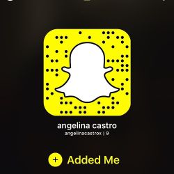 Follow now! #snapingawayyyyy #masturbationinspiration #AngelinaCastro