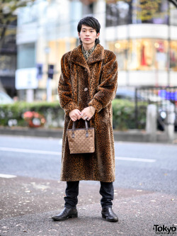 tokyo-fashion:  19-year-old Japanese actor Hide on the street