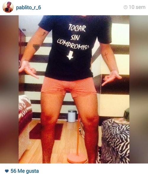 Puta que me dejaste caliente pablito 