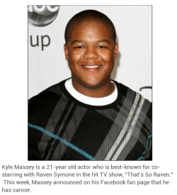 davefrnco:  Let us not forget to pray for Kyle Massey. 