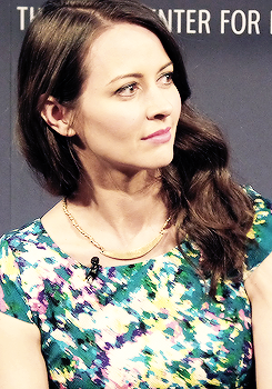 fuckyeahrootxshaw:  Amy Acker at the New York Paley Center POI