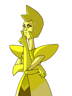 clarakerber:   Yellow Diamond and Yellow Pearl invading your