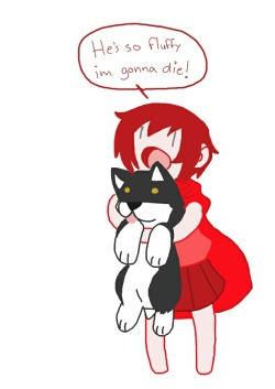 saucytango:How little ruby reacted to zwei for the first time 