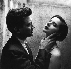 cinecat:  David Lynch and Isabella Rossellini 