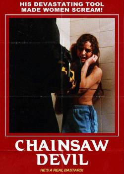 horrortodd:  CHAINSAW DEVIL or PIECES (1982) #cult #classic #horror