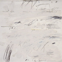 drencrome:  nearlya:  Cy Twombly. Poems to the Sea, Rome 1959.