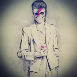 #bowie #skeleton