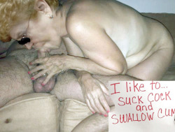 grannysbestfrend:  I love to eat pussy older the better