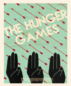 johnkrasinski:  The Hunger Games Trilogy Posters Redesigned (insp)