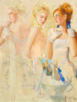 artbeautypaintings:Brides - Mstislav Pavlov